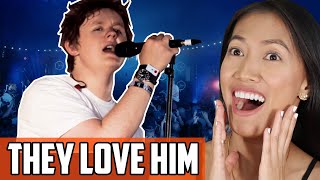 Lewis Capaldi  Someone You Loved Reaction  Live At Glastonbury From Scotland To Global Success [upl. by Wettam936]