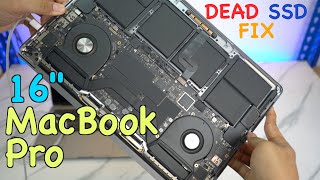 GUIDE  DEAD SSD Issue on 16inch MacBook Pro  Fix A2141 2019 [upl. by Ohs]