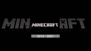 Minecraft logos evolution 2009nowPlease subscribe to my channel minecraft gaming logos shorts [upl. by Oremar]