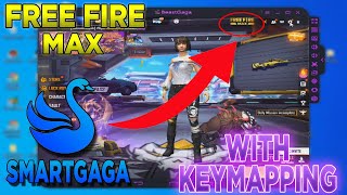 FREE FIRE MAX IN SMARTGAGA WITH KEYMAPPING 🔥  LOW END PC  FREE FIRE MAX  BEASTGAGA 11 ANDROID 4 [upl. by Ayimat592]