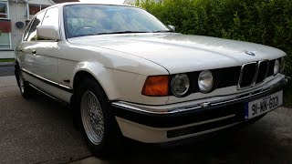 E32 BMW 735i 47k miles [upl. by Mackenzie]