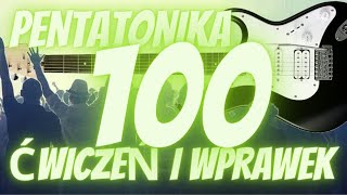 Ćwiczenia i wprawki pentatoniki na gitarze [upl. by Stetson93]