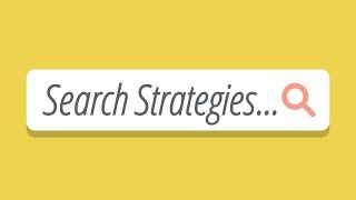 Basic Search Strategies [upl. by Spector]