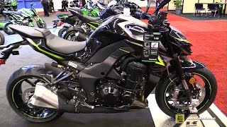 2017 Kawasaki Z1000R  Walkaround  2017 Montreal Motorcycle Show [upl. by Adnamma85]