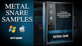 FAT SNARE DRUM SAMPLES VST TIGHT SOUND NATURAL SNARE MIDI BASED SAMPLER [upl. by Roshan771]