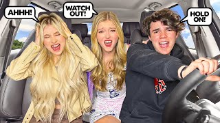 Driving With My Friends For The First Time FUNNY REACTION  Jentzen Ramirez [upl. by Dlaregztif]