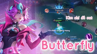 Butterfly tích 2 ulti nhảy liên tục xé loz Ad  Build đồ đi rừng siêu nhiều dame tayliênquânmobile [upl. by Lj]