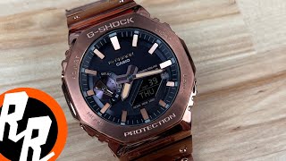 GShock GMB2100GD “Rose Gold” metal 2100 [upl. by Paderna]