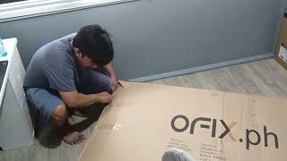 Unboxing Quick UnboxingReview  Flotti Valence Sofa Bed from shopeeph [upl. by Budding]