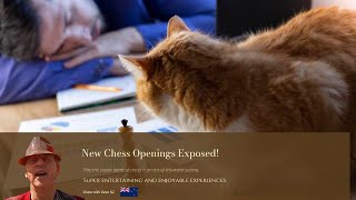 quotNew Blitz Chess Openings Explored with OMalley The Alley Catquot [upl. by Lamag]