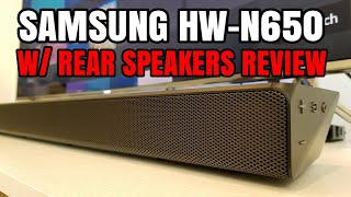 Samsung HWN650 ACOUSTIC SOUNDBAR UNBOXING AND HANDS ON [upl. by Wilburn1]