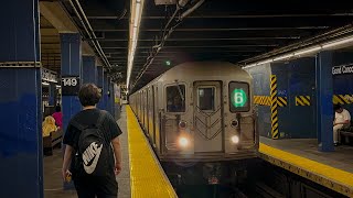 NYCT Subway 245 Train Action amp 6 Train EndBegin Service  149th StreetGrand Concourse [upl. by Aryn]