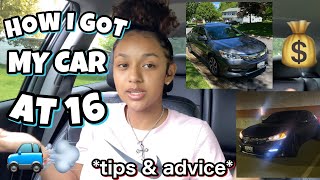 how i bought first car at 16  how to save money search and budget [upl. by Laurentia]