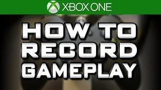 How to Record Gameplay with your Xbox One Game DVR and Upload Studio Tutorial [upl. by Aitnic]