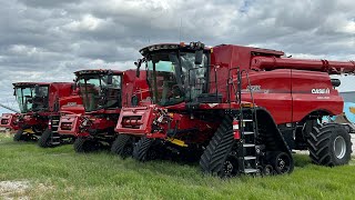 Trading in Three Case IH 9250 Combines Season 4 Episode 18 [upl. by Dasa]