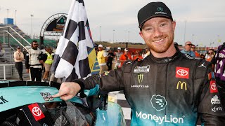 Tyler Reddick Wins Drama Filled Kansas Race [upl. by Etnaled521]