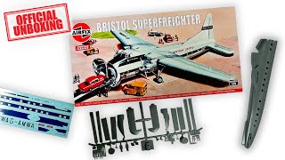 SECRET RELEASE  Official Unboxing Airfix  Bristol Superfreighter A05002V [upl. by Markland152]