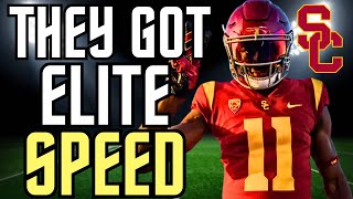 Elijah Newby Too FAST For College Football  4⭐️ USC Trojans Linebacker Recruit  Highlights [upl. by Alake420]