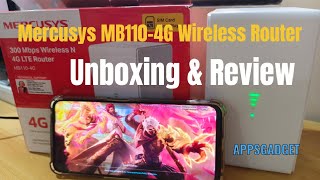 Mercusys MB1104G Unboxing and Review [upl. by Carman]