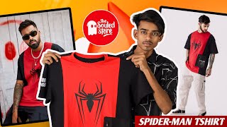 SPIDERMAN TSHIRT REVIEW  THE SOULED STORE  AdeebsWorld [upl. by Berthoud]