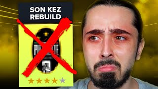 BU TAKIM SENEYE SİLİNİYOR SON KEZ REBUILD YAPTIM  FIFA 22 KARİYER MODU [upl. by Woodsum]