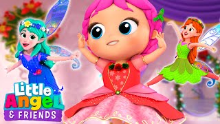 Princess Jill Dances with Magical Fairies  Girls Princess Stories  LittleAngel amp Friends Songs [upl. by Lear]