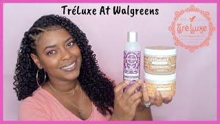 TréLuxe at Walgreens  Hair Tutorial  CurlyNiqueNique [upl. by Costin]