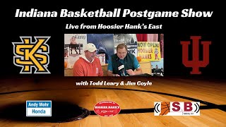 Indiana Basketball vs Kennesaw State Postgame Show with Todd Leary  Live from Hoosier Hanks East [upl. by Katheryn]