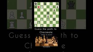 Guess the Checkamte path  Chess [upl. by Assena]