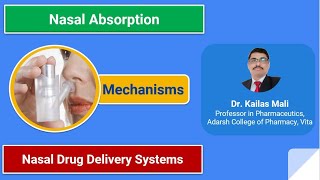 Nasal Drug Delivery Systems ll Absorption Mechanisms ll NDDS ll Part II [upl. by Kwon]