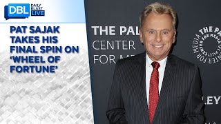 Pat Sajak Takes His Final Spin on ‘Wheel of Fortune’ [upl. by Aeslehc]