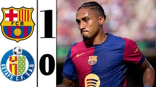 Barcelona vs Getafe  La Liga Match  Highlight Match  ‎TheMatchBuzz10 [upl. by Rheba]