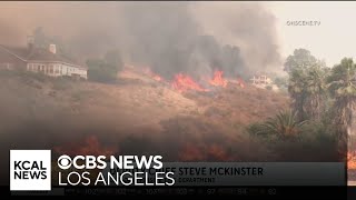 Hawarden wildfire burns over 500 acres destroys multiple homes [upl. by Juley]