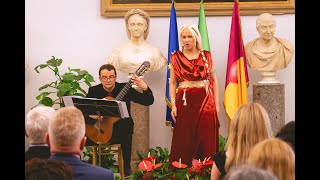 Captivating concert at Campidoglio featuring Dominika Zamara Hernán Navarro guest Beata Kozidrak [upl. by Jorrie]