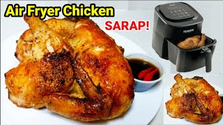 THE BEST Air Fryer Half Chicken  JUICY amp TENDER  Step by Step Easy Healthy Fried Chicken [upl. by Miru]