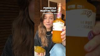 Pornstar martini test 🍸 cocktail [upl. by Jareb]