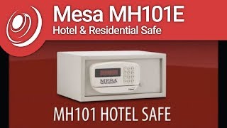 Mesa MH101E Hotel amp Residential Safe [upl. by Sudderth]