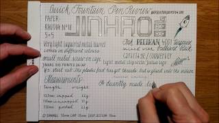 Jinhao 886 Quick Fountain Pen Review [upl. by Brunelle]