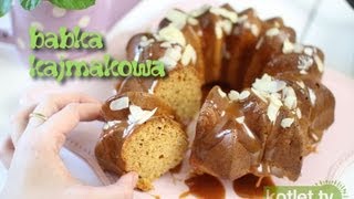 Babka toffi kajmakowa  KotletTV [upl. by Ardnat]