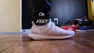 Ultra Boost 10 Triple White  OnFeet [upl. by Oiramd405]