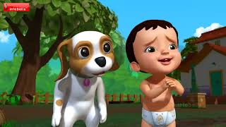 Chinnu Akka Chitti Snana Mugisida Chitti s Bath time Kannada Rhymes Kids Shows Infobells720 [upl. by Amlas]