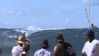 Maya Gabeiras First Teahupoo Wave amp Wipeout [upl. by Apthorp]