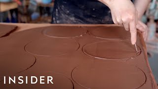 How Dinnerware Is Handmade For 5Star Restaurants  The Making Of [upl. by Nahseez]