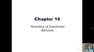 Chapter 16 – Electrophilic Aromatic Substitutions Part 1 of 6 [upl. by John]