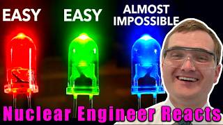 Why the Blue LED was as Challenging as Nuclear Fusion is now  Nuclear Engineer Reacts to Veritasium [upl. by Nemrac284]