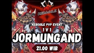 KEBOGILE 1vs1 JORMUNGAND [upl. by Akienat387]