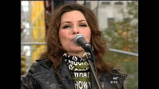 Shania Twain  Im Gonna Getcha Good  Up  Youre Still the One Today Show Live 2002 [upl. by Geneva]