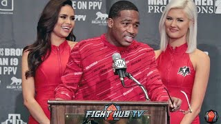 ADRIEN BRONERS FULL POST FIGHT PRESS CONFERENCE FOR MANNY PACQUIAO FIGHT FULL POST FIGHT VIDEO [upl. by Jelena]