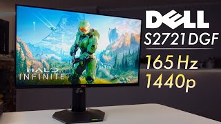 Dell S2721DGF Unboxing amp Review 2021  Is it the Best 165Hz 1440p Gaming Monitor from Dell [upl. by Hyacinthe]