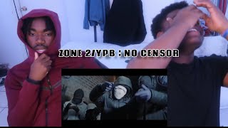 American friends react to Zone 2YPBUnrulyBad XKarma XTrizzac X BgodyX Lr X Kwengface  No Censor [upl. by Milicent149]